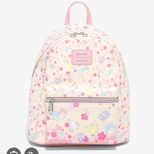 Loungefly Hello Kitty & Friends Cherry Blossoms Mini Backpack NWT